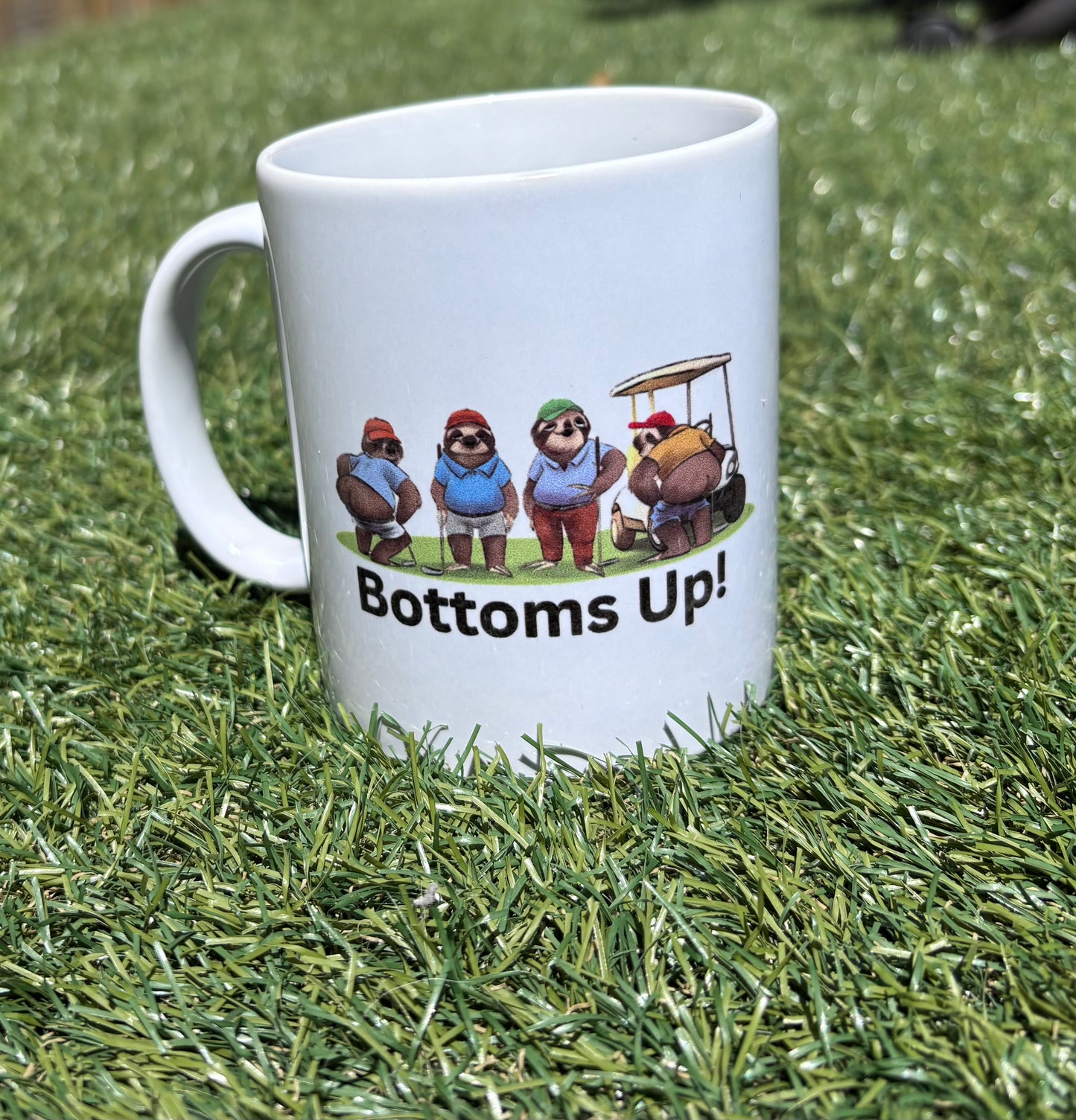 Bottoms Up 11 oz Coffee Mug