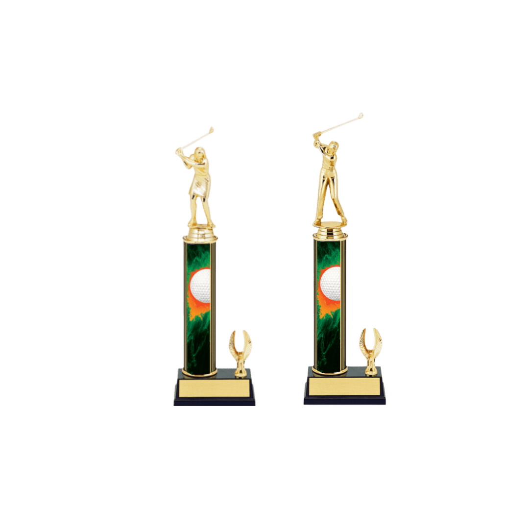 Men add Womens Eagle Achievement Trophies