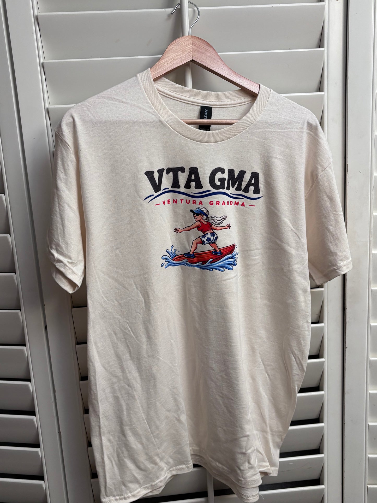 Natural White GMA Surfer Tee