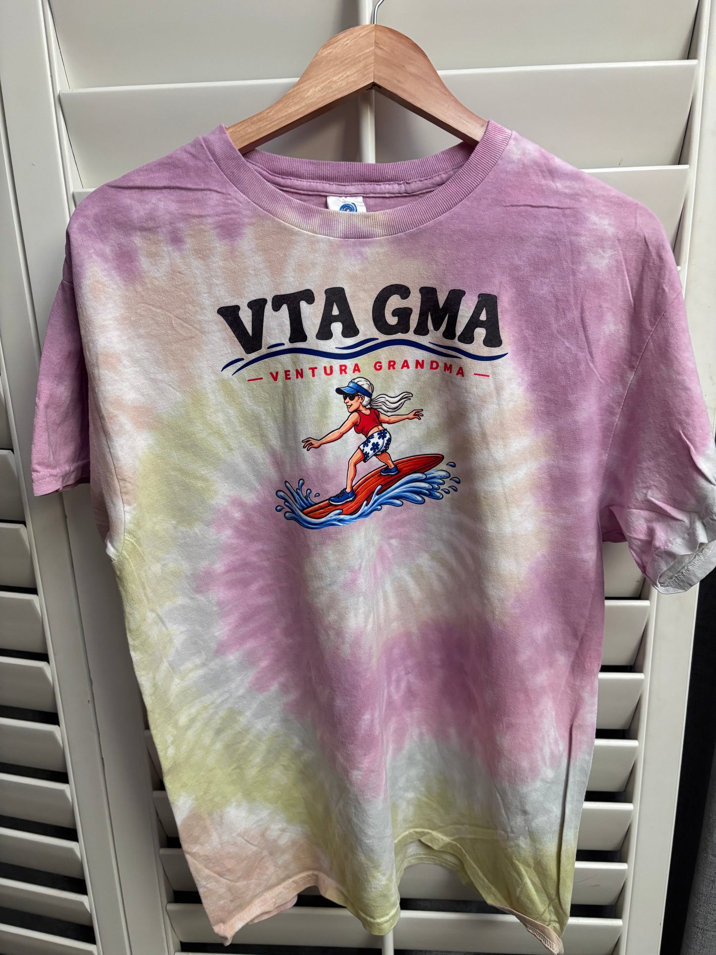 Pink Tie Dye GMA Surfer Tee