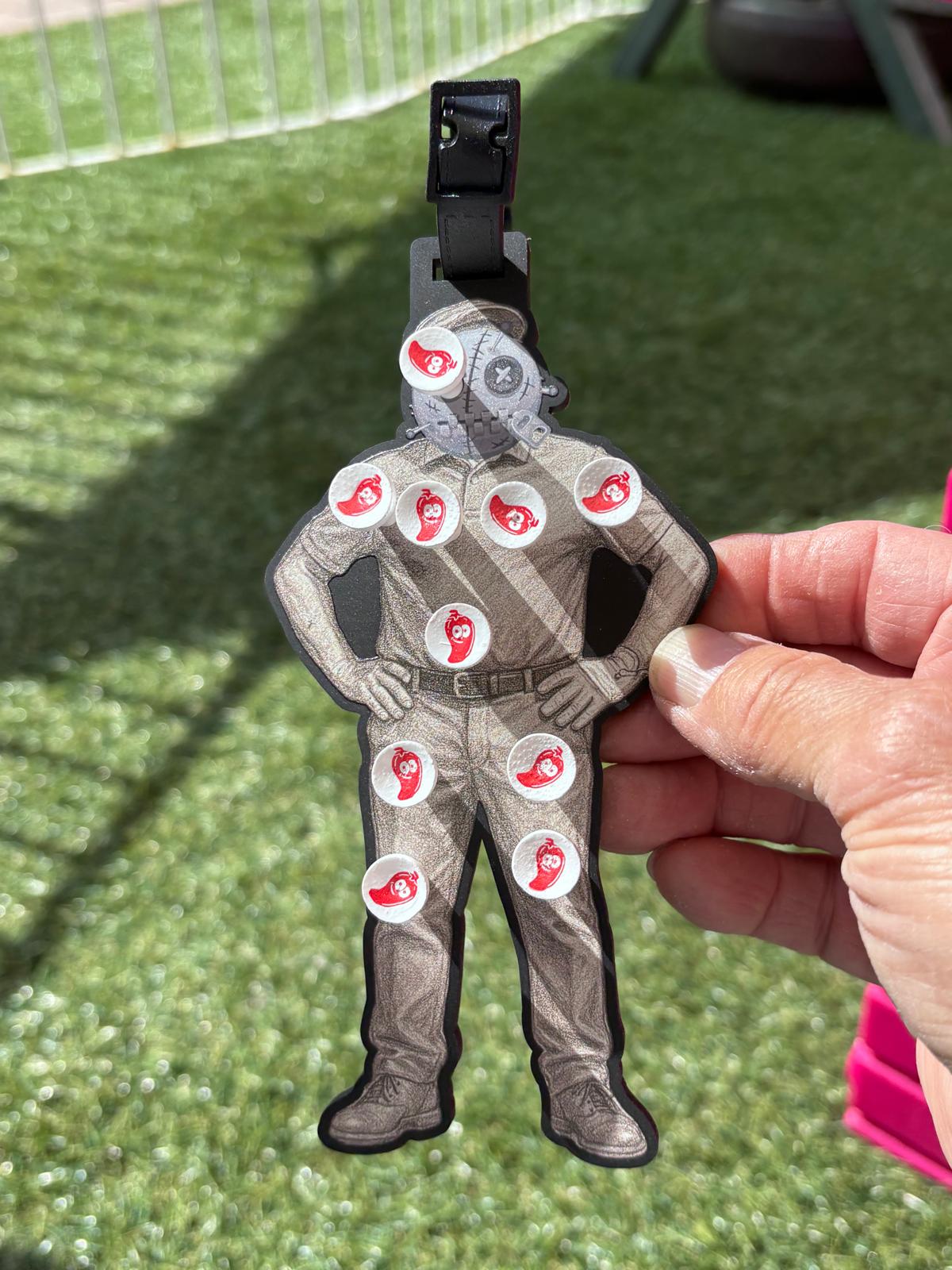 Voodoo Golfer Tee Holder with Hot Tees
