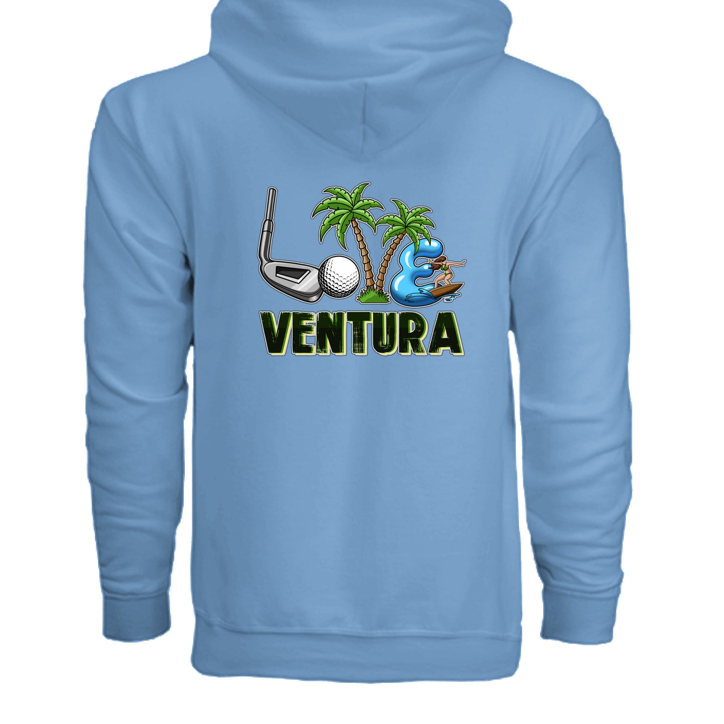 CAROLINA BLUE - BACK
