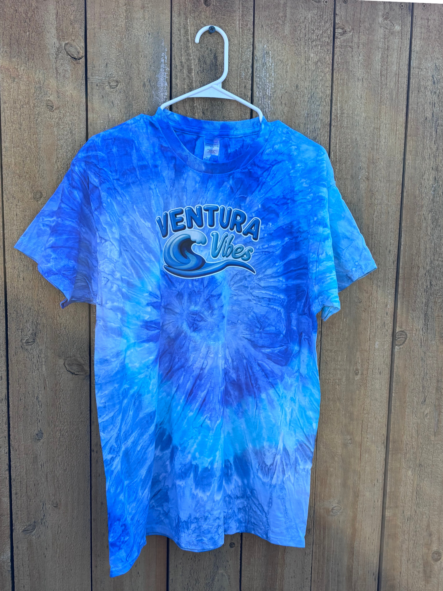 Tie Dye 3D Vibe Wave Blue