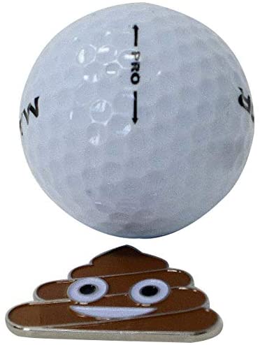 Poop Emoji Ball Marker