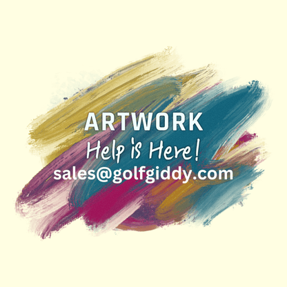 Artwork help, contact golfgiddy.com.
