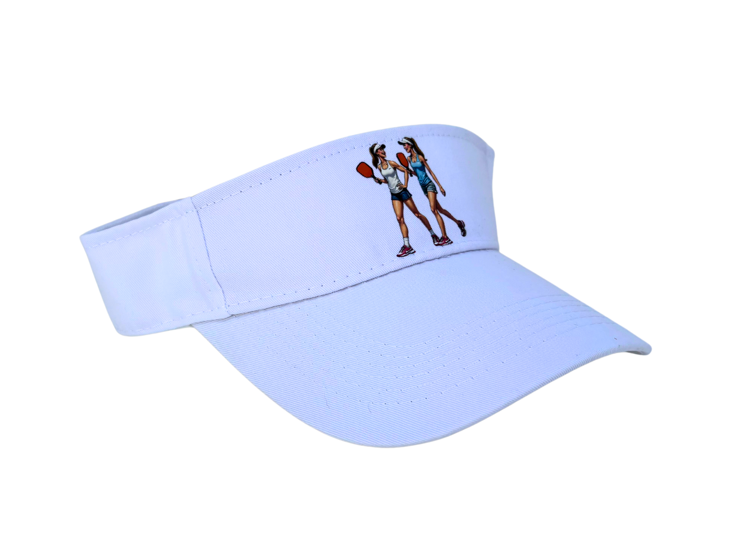 Pickle Pals White Visor