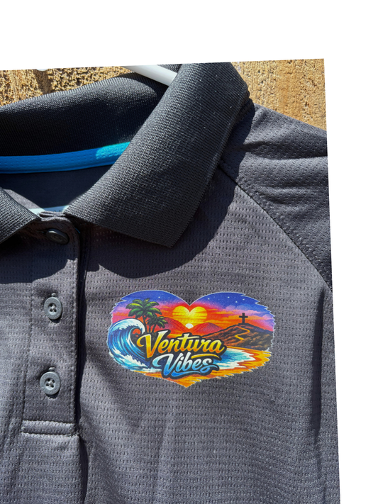 Sunset Beach Ventura Vibes Polo