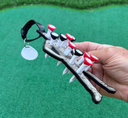 Voodoo Tee Holder with Lil Mojo Golf Tees