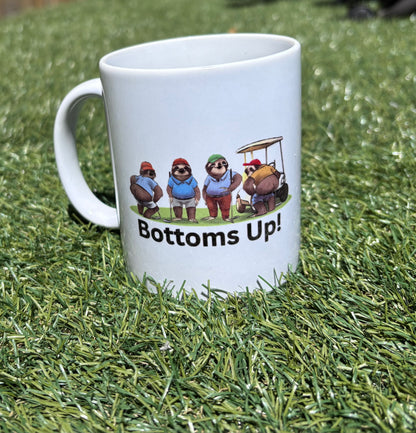 Bottoms Up 11 oz Coffee Mug