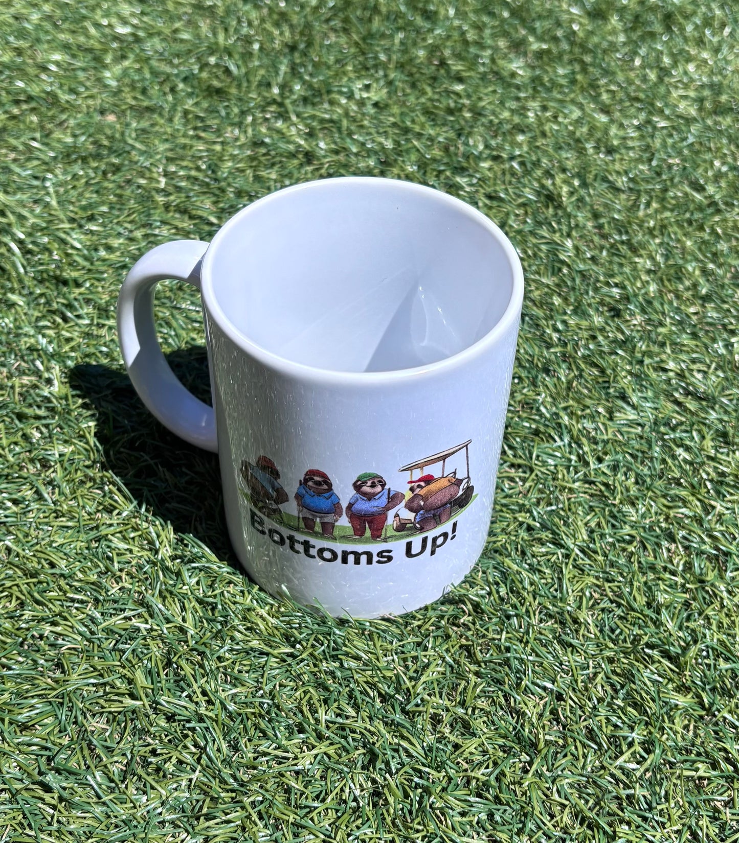 Bottoms Up 11 oz Coffee Mug