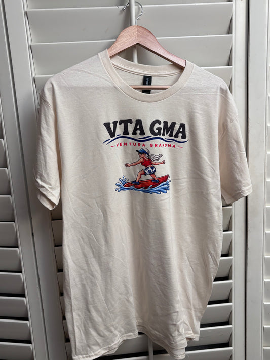 Natural White GMA Surfer Tee