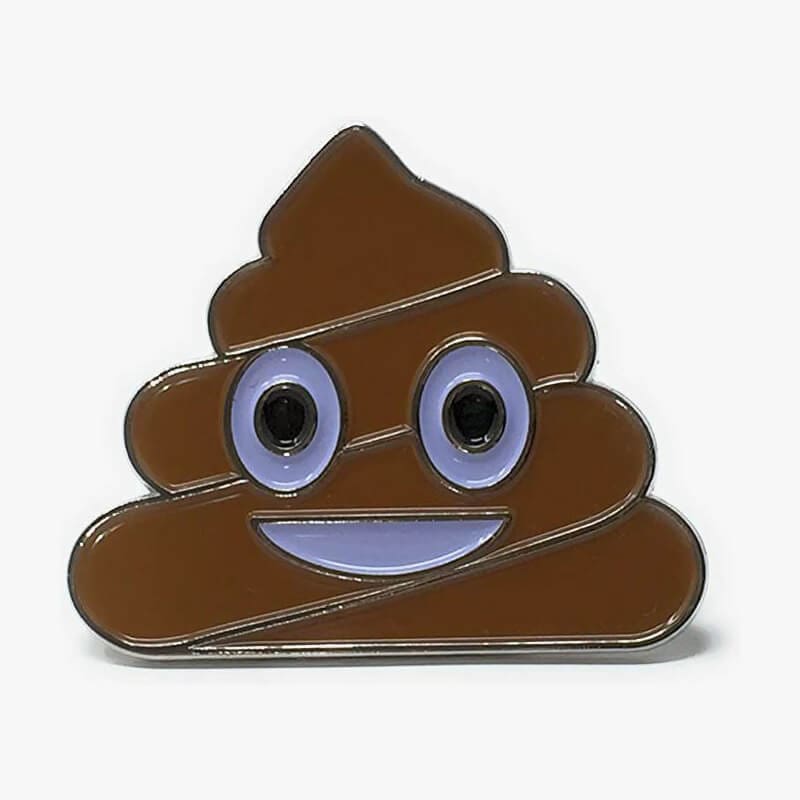 Poop Emoji Ball Marker