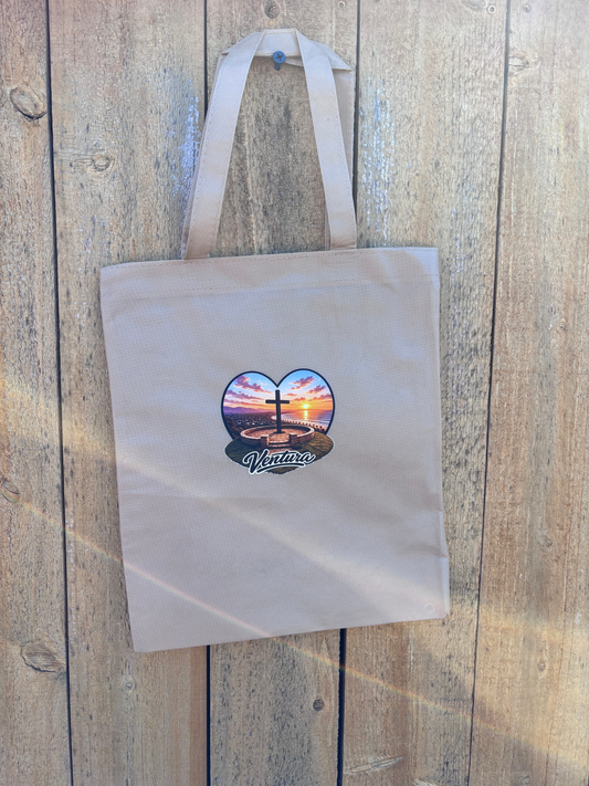 Sierra Cross Morning Sun Tote Bag