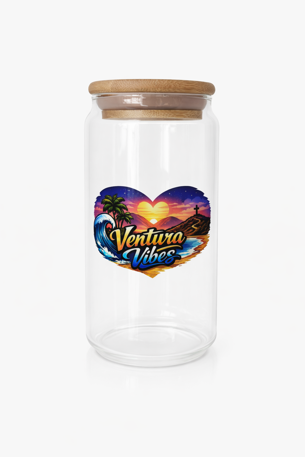Ventura Vibe Tumbler with Bamboo Top