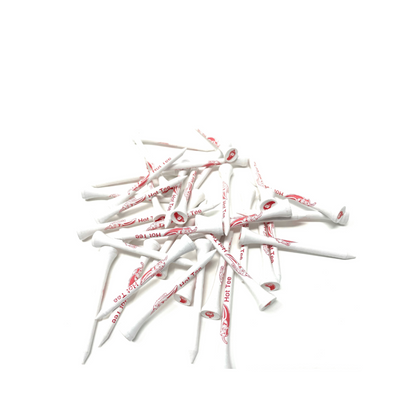 Red Hot Tees  (Set of Golf Tees 50)