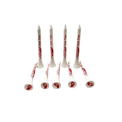 Red Hot Tees  (Set of Golf Tees 50)