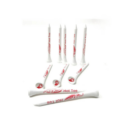 Red Hot Tees  (Set of Golf Tees 50)