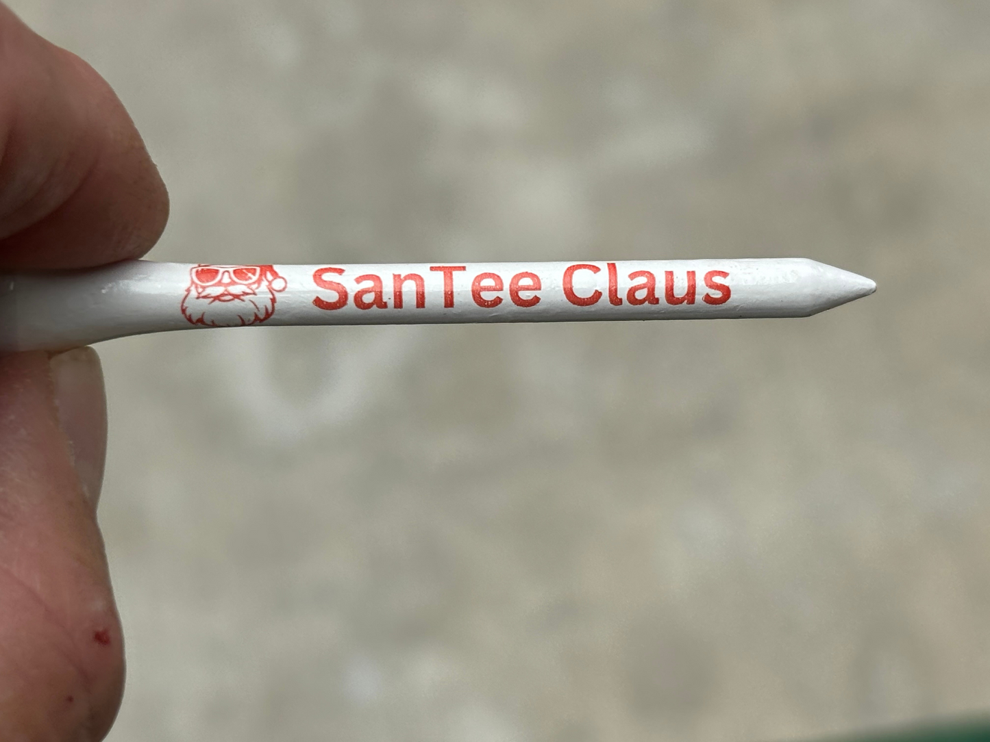 SanTee Claus Golf Tees
