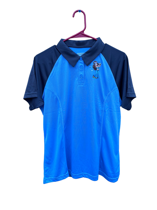 Hippie Chick Golf Polo