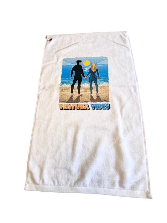 VTA Beach Couple Towel