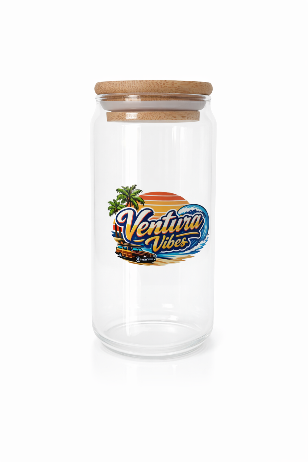 Ventura Vibe Tumbler with Bamboo Top