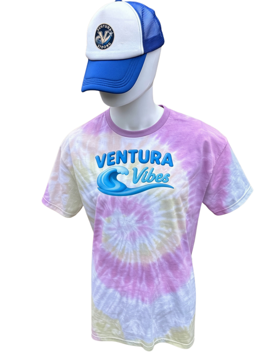 Tie Dye 3D Vibe Wave Pink