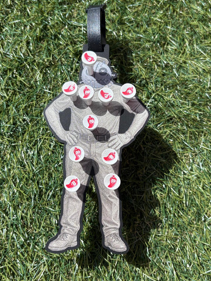 Voodoo Golfer Tee Holder
