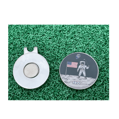 1971 moon landing golf ball marker.