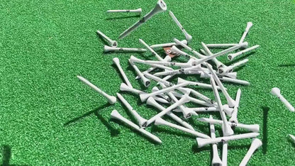 50 ShiTees  and a poop emoji marker hitting the green