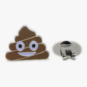 Poop Emoji Ball Marker