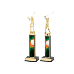 Male and Female 10 inch Classic Coed trophies